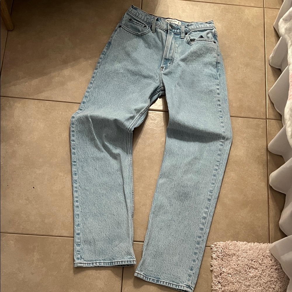 Abercrombie and Fitch Vintage Straight Jeans 26/2 Long